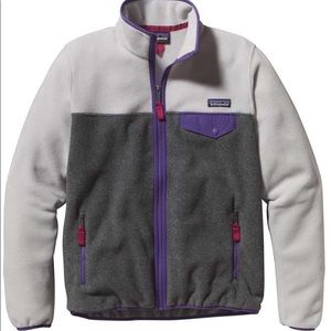 Patagonia Synchilla T snap fleece jacket